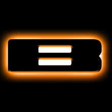 Load image into Gallery viewer, ORACLE Lighting Universal Illuminated LED Letter Badges - Matte Blk Surface Finish - B