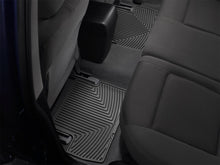Load image into Gallery viewer, WeatherTech 07+ Honda CR-V Rear Rubber Mats - Black