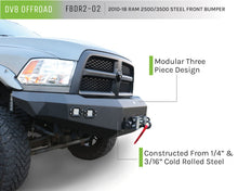 Load image into Gallery viewer, DV8 Offroad 10-14 Dodge Ram 2500/3500 Front Bumper