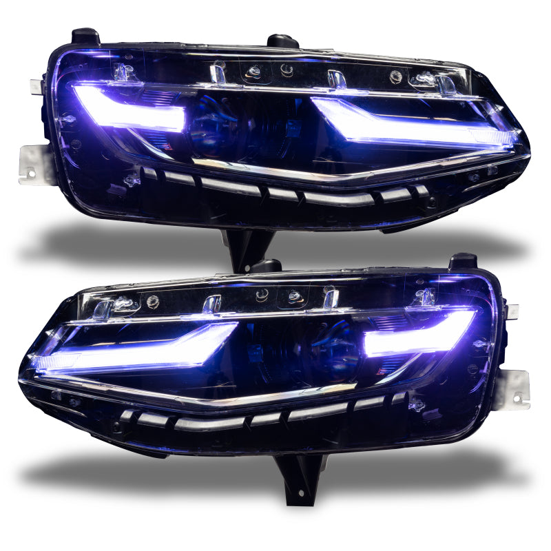 Oracle 19-21 Chevy Camaro LS/LT RGB+A Headlight DRL  Kit - ColorSHIFT w/o Controller