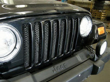 Load image into Gallery viewer, Rampage 1997-2006 Jeep Wrangler(TJ) Grille 3D Single Piece - Black