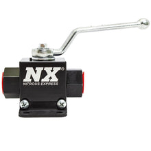 Load image into Gallery viewer, Nitrous Express Lightweight Billet In-Line Valve 1.5in I.D (Without Fittings)