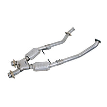 Load image into Gallery viewer, BBK 96-98 Mustang 4.6 GT High Flow X Pipe With Catalytic Converters - 2-1/2