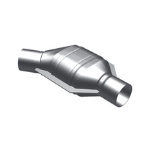 Load image into Gallery viewer, MagnaFlow Universal Catalytic Converter 2.25inch Angled Inlet 50 Sta