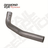 Diamond Eye Tail Pipe 4in 2ND SEC TURBO/CB SGL AL FORD 7.3L F250/350 94-03.5 CORS SS PART 161002