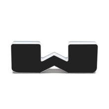 Load image into Gallery viewer, ORACLE Lighting Universal Illuminated LED Letter Badges - Matte Blk Surface Finish - W