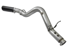 Load image into Gallery viewer, aFe LARGE BORE HD 5in 409-SS DPF-Back Exhaust w/Black Tip 2017 GM Duramax V8-6.6L (td) L5P