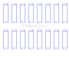 Load image into Gallery viewer, King Engine Bearings 11+ BMW S63/S63N/N63/N63N Rod Bearing Set - Size +.25mm