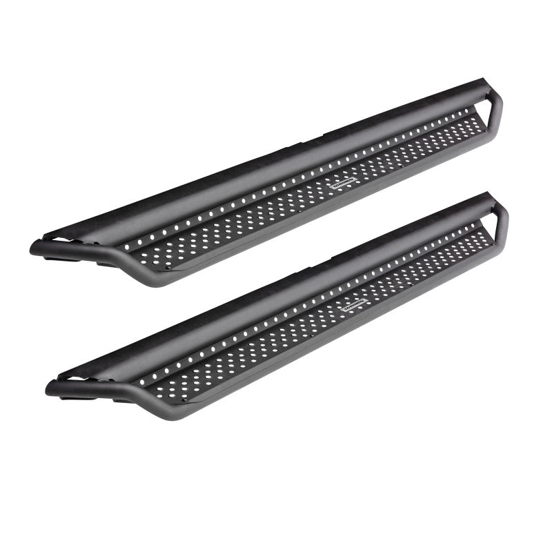 Go Rhino Dominator Extreme D1 Side Steps - Tex Blk - 73in