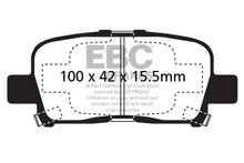 Load image into Gallery viewer, EBC 00-02 Acura MDX 3.5 Yellowstuff Rear Brake Pads