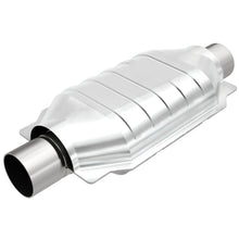 Load image into Gallery viewer, MagnaFlow Univ Cat Conv 2.25in Inlet/Outlet Center/Center Oval 12in Body L x 7in W x 16in Overall L