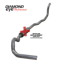 Load image into Gallery viewer, Diamond Eye KIT 4in Turbo Back MFLR RPLCMENT PIPE SGL AL: 89-93 DODGE CUMMINS 5.9L