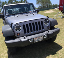 Load image into Gallery viewer, Oracle 7in High Powered LED Headlights - Black Bezel - ColorSHIFT 2.0