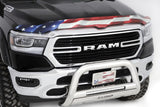 Stampede 2002-2008 Dodge Ram 1500 Center Only - Vigilante Premium Hood Protector - Flag