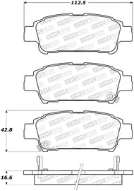 StopTech Street Brake Pads