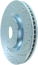 Load image into Gallery viewer, StopTech Select Sport Nissan Slotted and Drilled Front Left Rotor