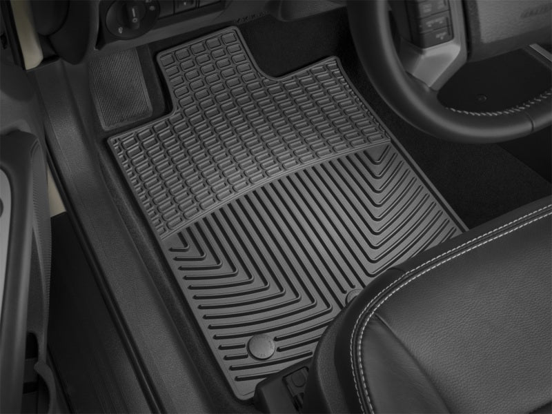 WeatherTech 2015+ Ford Edge Front Rubber Mats - Black