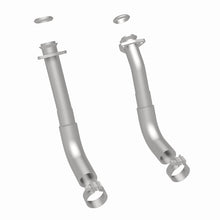 Load image into Gallery viewer, MagnaFlow 66-72 Chevy C10 Pickup V8 2-Piece Front Exhaust Pipe Kit (2in Tubing/Clamps/Inlet Flanges)