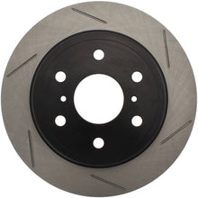Load image into Gallery viewer, StopTech PowerSlot Chevrolet Avalanche/Silverado/Suburban/Tahoe / GMC Yukon Left Slotted Rear Rotor