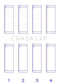 King Engine Bearings Honda F23 Performance Rod Bearing Set - Size STD