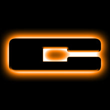 Load image into Gallery viewer, ORACLE Lighting Universal Illuminated LED Letter Badges - Matte Blk Surface Finish - C