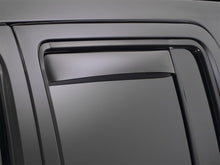 Load image into Gallery viewer, WeatherTech 05-13 Toyota Tacoma Double Cab Rear Side Window Deflectors - Dark Smoke