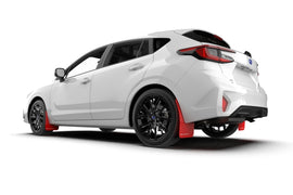 Rally Armor 24-26 Subaru Impreza Black UR Mud Flap w/ Red Logo