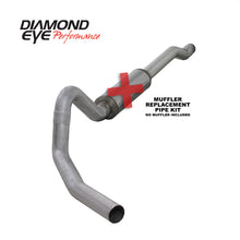 Load image into Gallery viewer, Diamond Eye KIT 4in Catback MFLR RPLCMENT PIPE Single AL: 03-06 FORD 6.0L EXCURSION