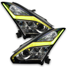 Load image into Gallery viewer, Oracle 15-21 Nissan GT-R RGB+W (Lightning Bolt) Headlight DRL Kit- w/o Controller