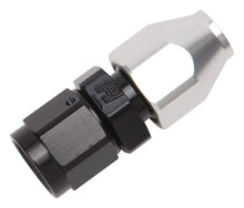 Load image into Gallery viewer, Russell Performance Black/Silver -6 AN Female Swivel to 3/8in Aluminum Tube