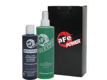 Load image into Gallery viewer, aFe Air Filter Restore Kit (8oz Squeeze Oil &amp; 12oz Spray Cleaner) - Black