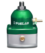 Load image into Gallery viewer, Fuelab 515 Carb Adjustable FPR 4-12 PSI (2) -10AN In (1) -6AN Return - Green