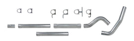Diamond Eye KIT 4in Catback Single SS: 94-97 FORD 7.3L F250/F350 PWRSTROKE