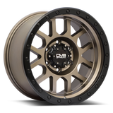 DV8 Offroad 883 Aluminum Beadlock Wheels 17x9 6x139.7 +0mm Matte Bronze
