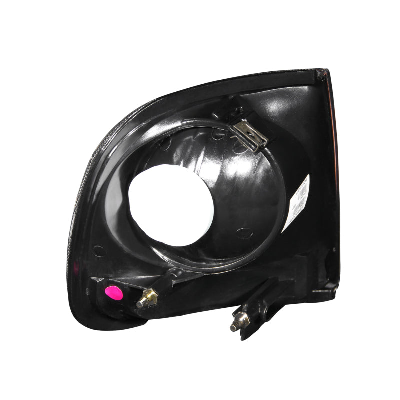 ANZO Corner Lights 1997-2003 Ford F-150 Harley-Davidson Style Corner Lights Black w/ Amber Reflector