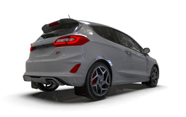 Rally Armor 18-22 Ford Fiesta ST MK8 Black UR Mud Flap w/ Dark Grey Logo
