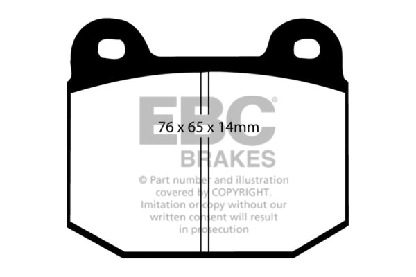 EBC 03-04 Infiniti G35 3.5 (Manual) (Brembo) Bluestuff Rear Brake Pads –  AJ-USA, Inc
