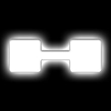 Load image into Gallery viewer, ORACLE Lighting Universal Illuminated LED Letter Badges - Matte Wht Surface Finish - H