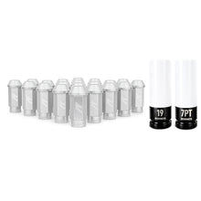 Load image into Gallery viewer, Mishimoto Aluminum Locking Lug Nuts 1/2 X 20 23pc Set Silver