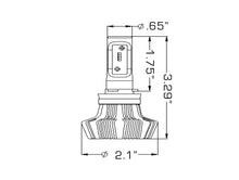 Load image into Gallery viewer, Oracle H16 4000 Lumen LED Headlight Bulbs (Pair) - 6000K