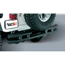 Load image into Gallery viewer, Rugged Ridge 3in Double Tube Rear Bumper 55-86 CJ