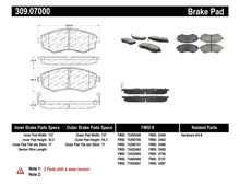 Load image into Gallery viewer, StopTech Performance 89-1/94 Nissan 240SX (w/ABS) 92-01/05-06 Hyundai Elantra Front Brake Pads