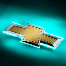 Load image into Gallery viewer, Oracle 16-19 Chevrolet Camaro Illuminated Bowtie - Dual Intensity - Aqua
