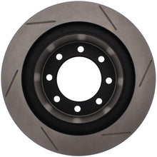 Load image into Gallery viewer, StopTech Power Slot 06-08 Dodge Ram 1500/03-08 Ram 2500/3500 All 2wd/4wd Rear Right Slotted Rotor