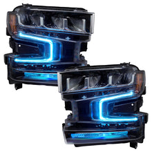 Load image into Gallery viewer, Oracle 19-21 Chevy Silverado 1500 RGB+W Headlight DRL Kit - ColorSHIFT w/ BC1 Controller
