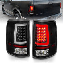 Load image into Gallery viewer, ANZO 2004-2006 Ford F-150 LED Tail Lights w/ Light Bar Black Housing Clear Lens