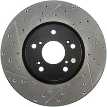 Load image into Gallery viewer, StopTech 04-08 Acura TL (Brembo Caliber) SportStop Slotted &amp; Drilled Right Front Rotor