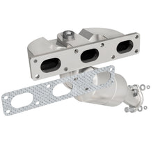 Load image into Gallery viewer, MagnaFlow Direct Fit Catalytic Converter BMW 3 01-06 Rear OEM