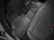 Load image into Gallery viewer, WeatherTech 2014+ BMW X5 Rear Rubber Mats - Black