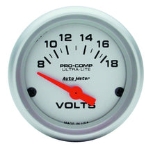 Load image into Gallery viewer, Autometer Ultra-Lite 70-72 Chevelle/ El Camino/ Malibu Dash Kit 6pc Tach/ MPH/ Fuel/ Oil/ WTMP/ Volt